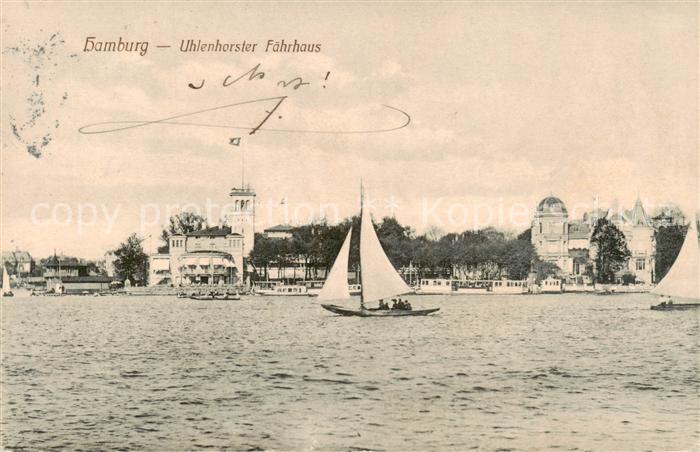 HAMBURG  CITY Uhlenhorster Faehrhaus