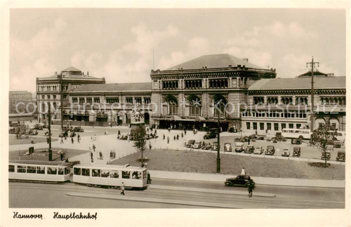 Bahnhof Gare Railway-Station Hauptbahnhof Hannover