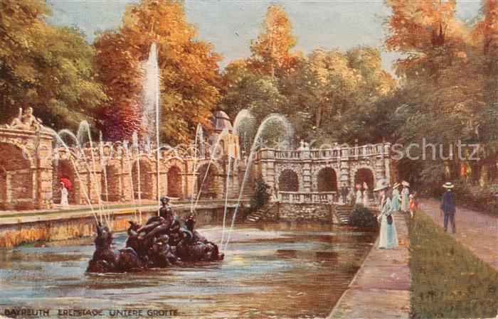Verlag Primus Nr. 795 Bayreuth Eremitage Untere Grotte