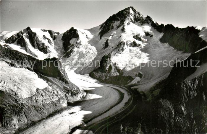 Gletscher Sattelhorn Aletschhorn