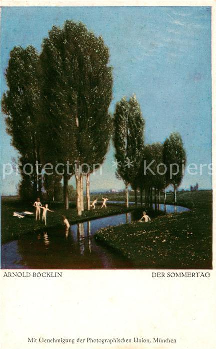 Boecklin Arnold Boecklin Der Sommertag