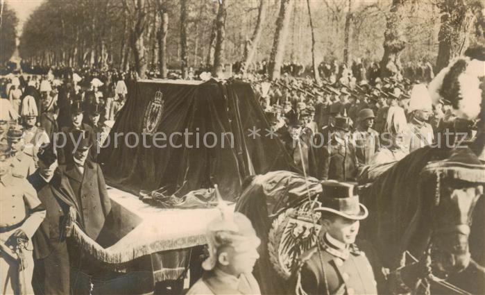 Adel Preussen Beisetzung der Kaiserin Auguste Viktoria