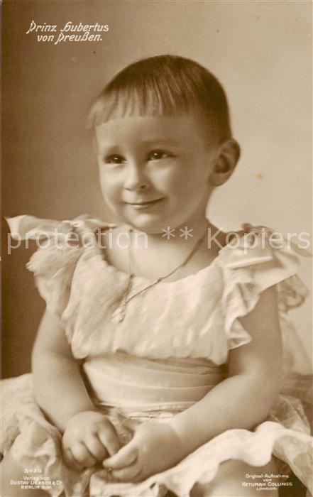 Adel Preussen Prinz Hubertus