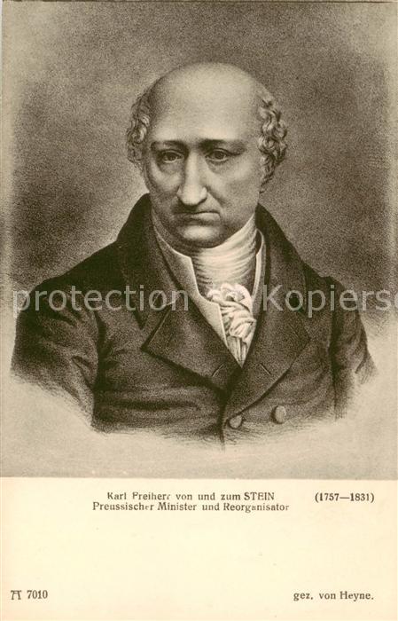 Persoenlichkeiten Karl Preiherr von und zum Stein
