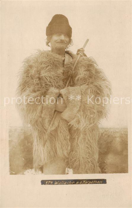 Schaeferei Sheperding Bergerie Wallache a.d. Karpathen