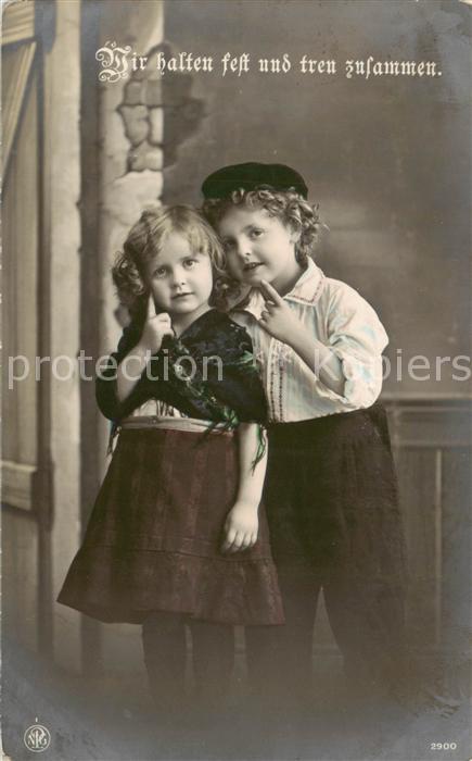 Foto NPG Nr. 2900 Wir halten fest und treu zusammen
