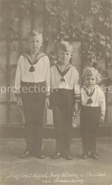 Adel Braunschweig Prinz Ernst August Georg Wilhelm Christian