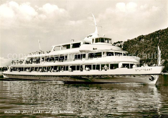 Schiffe Ships Navires Motorschiff Stuttgart Bodensee
