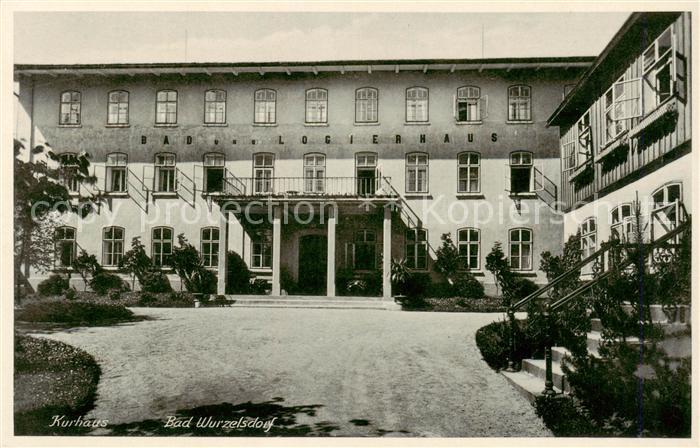Bad Wurzelsdorf Isergebirge Korenov CZ Kurhaus
