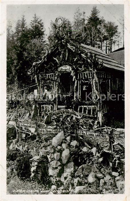 Woelfelsgrund Glatz PL Waldmuseum Zum Berggeist
