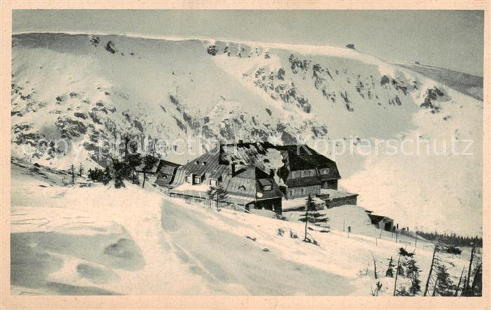Riesengebirge Krkonose Karkonosze Hampelbaude
