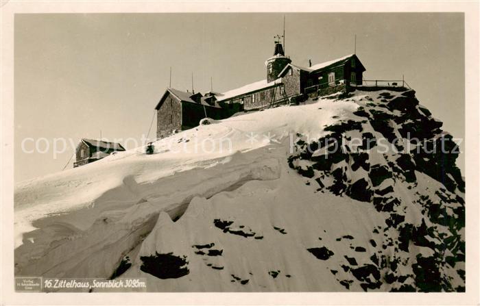 Zittelhaus 3095m Sonnblick AT Winterpanorama