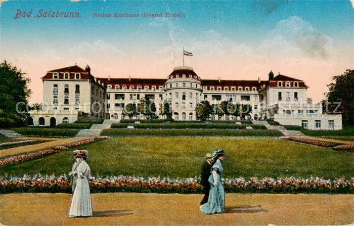Bad Salzbrunn Szczawno-Zdroj PL Neues Kurhaus Grand Hotel