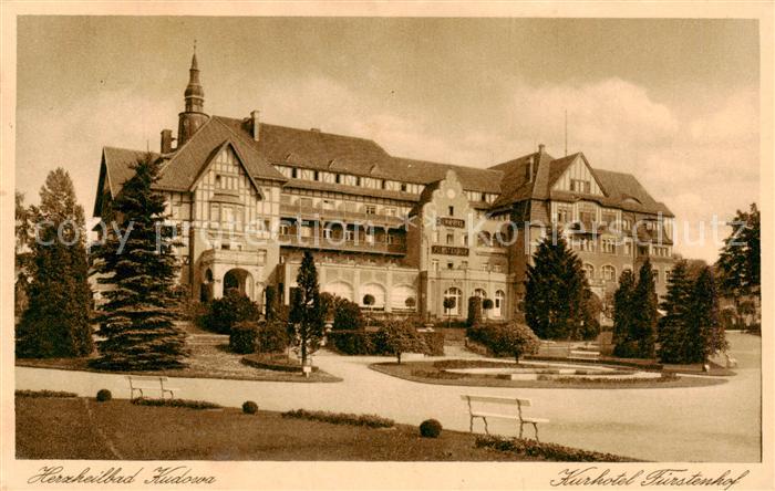 Bad Kudowa Kudowa-Zdroj Niederschlesien PL Kurhotel Fuerstenhof