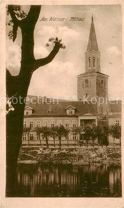 Mitau Jelgava Latvia Am Wasser