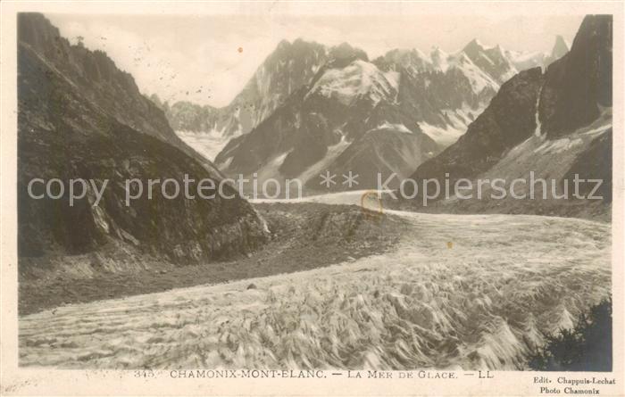 Chamonix 74 Haute-Savoie Mont Blanc La Mer de Glace