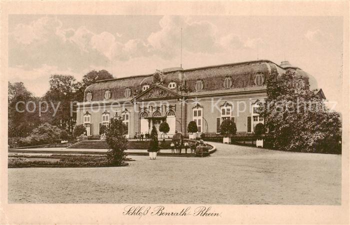Benrath Schloss Benrath am Rhein