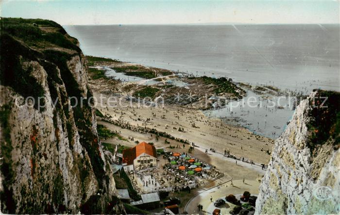 Dieppe 76 Les roches Noires Vue du haut des falaises
