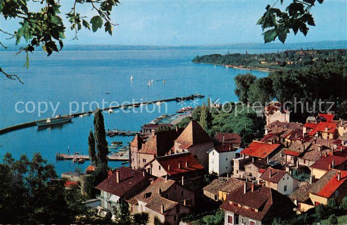 Thonon-les-Bains 74 Haute-Savoie Le Port et la Pointe de Ripaille