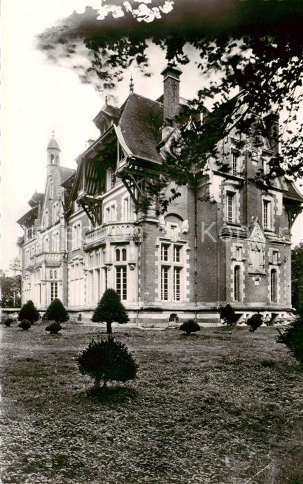 Nancy 54 Colonie Sanitaire du Domaine des Hogues Froberville Vue du chateau cote