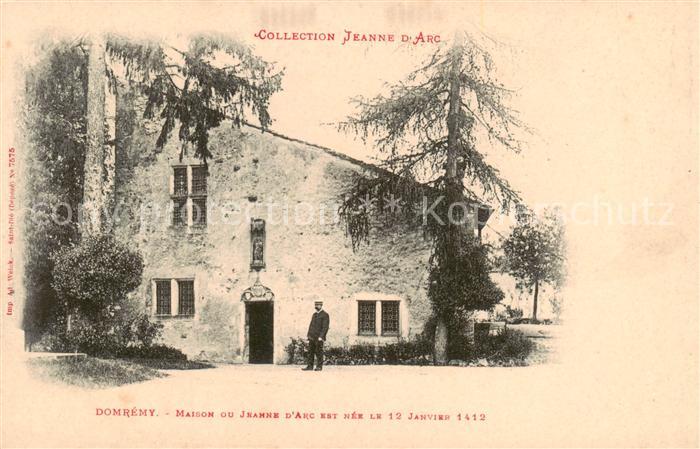 Domremy 55 Meuse Maison ou Jeanne d’Arc est ner la 12 Janvier 1412
