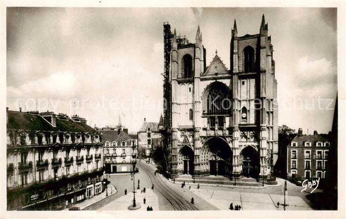 Nantes 44 Place St Pierre la Cathedrale Feldpost