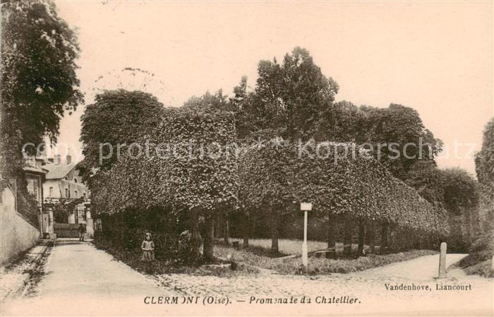 Clermont 60 Oise Promenade du Chatellier