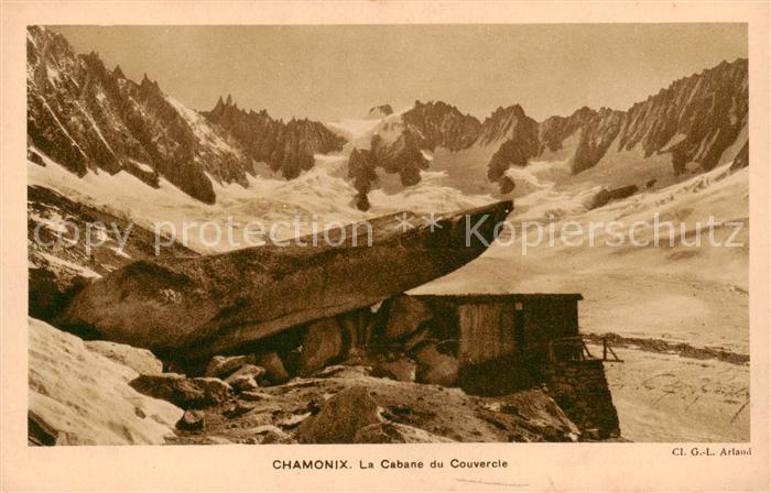 Chamonix 74 Haute-Savoie La Cabane du Couvercle