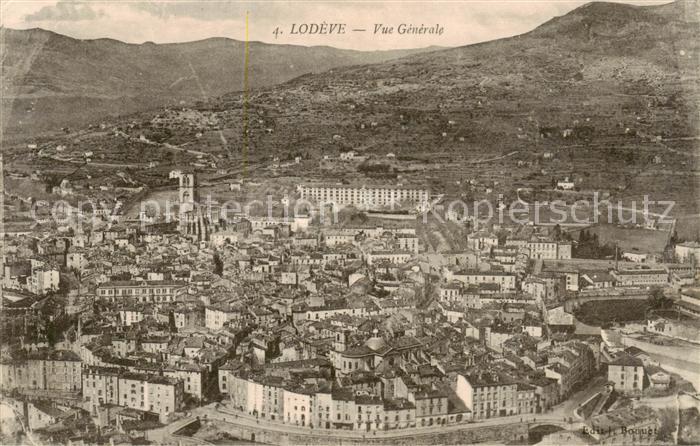 Lodeve 34 Herault Vue generale