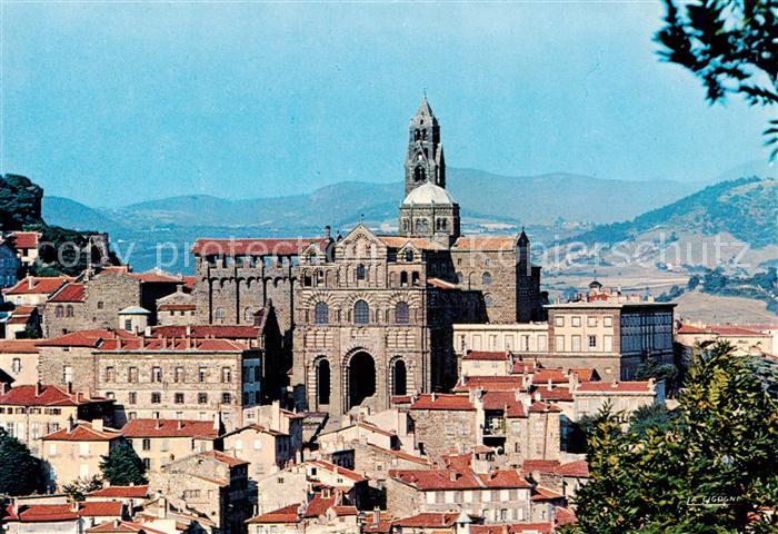 Le Puy en-Velay 43 Haute-Loire Ville Sainte Ville d’Art La Cathedrale Notre Dam
