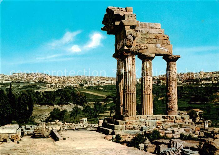 Agrigento Sicilia IT Tempio dei Dioscuri