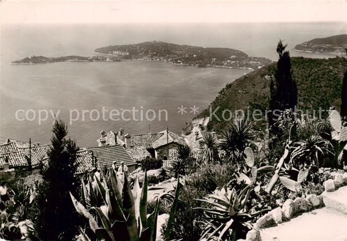 Eze-sur-Mer 06 Jardin exotique et vue sur le Cap Ferrat