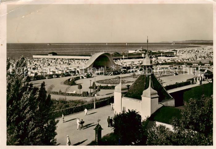 Swinemuende Swinoujscie Kurhaus und Strand