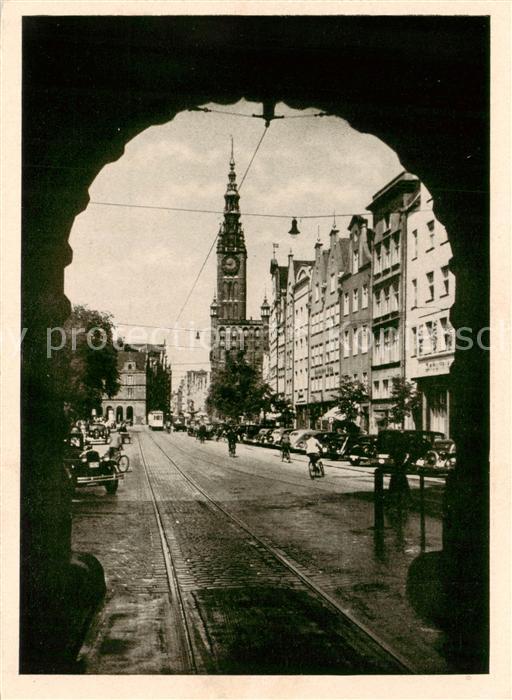 Gdansk Danzig PL Strassenpartie
