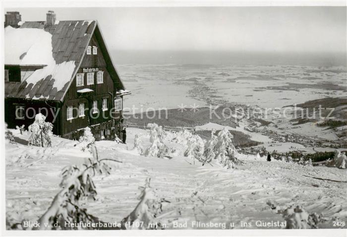 Bad Flinsberg Swieradow Zdroj PL Blick von der Heufuderbaude ins Queistal