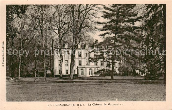 Chaudon 28 Le Chateau de Mormoulins