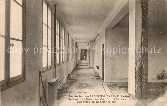Parigne-l Eveque Sanatorium de Parigne Section des Homme