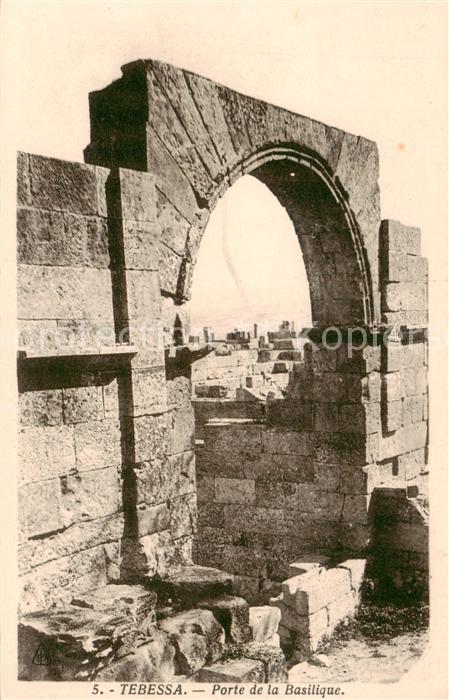 Tebessa Algerie Porte de la Basilique