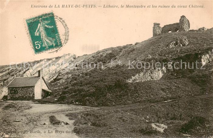 La Haye-du-Puits Lithaire le Monteastre et les ruines du vieux Chateau