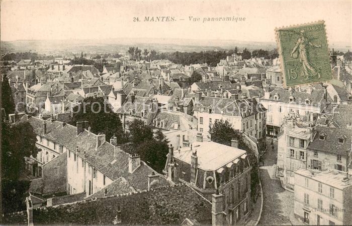 Mantes-la-Jolie Vue panoramique