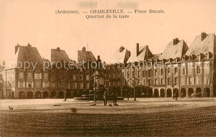 Charleville -Mezieres 08 Place Ducale Quartier de la Gare