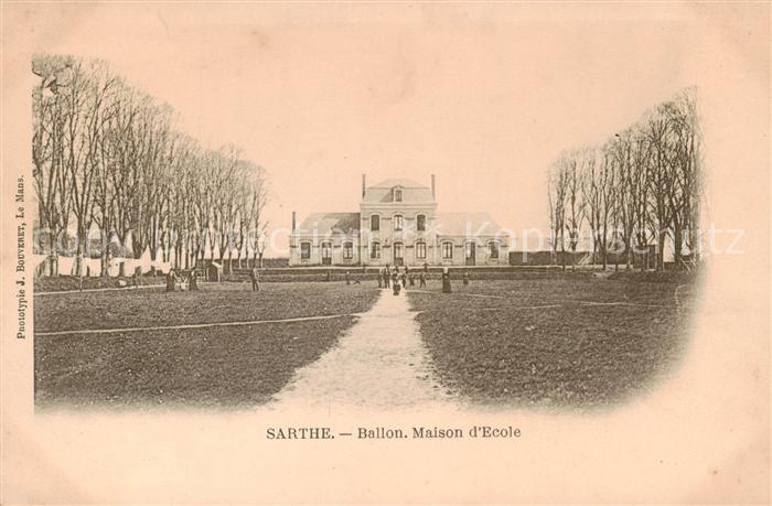 Ballon 72 Sarthe Maison d Ecole