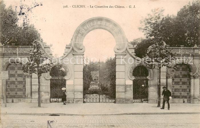 Clichy 92-la-Garenne Le Cimetiere de Chiens