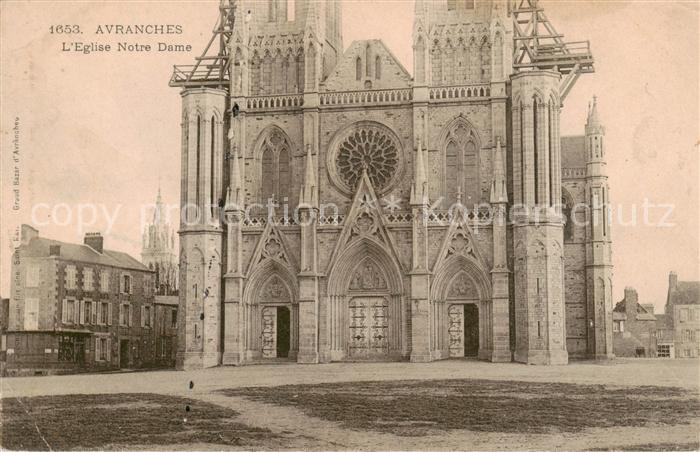 Avranches 50 Eglise Notre Dame