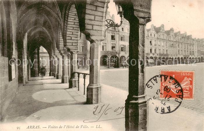 Arras  62 Voutes de l’Hotel de Ville