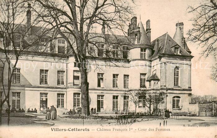 Villers-Cotterets 02 Aisne Chateau Francois I Cour des Femmes