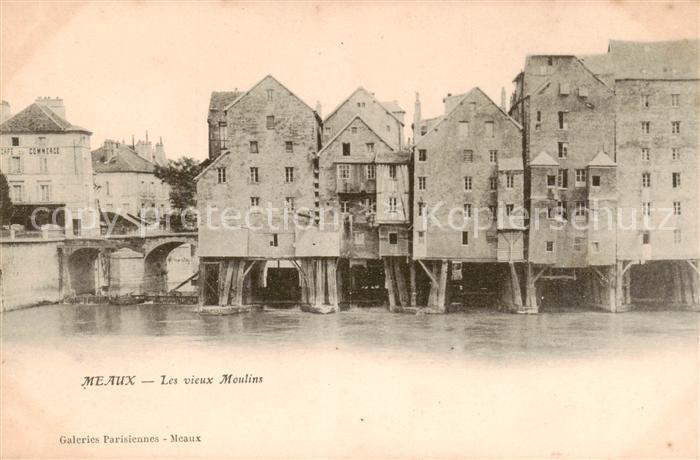 Meaux 77 Les vieux Moulins