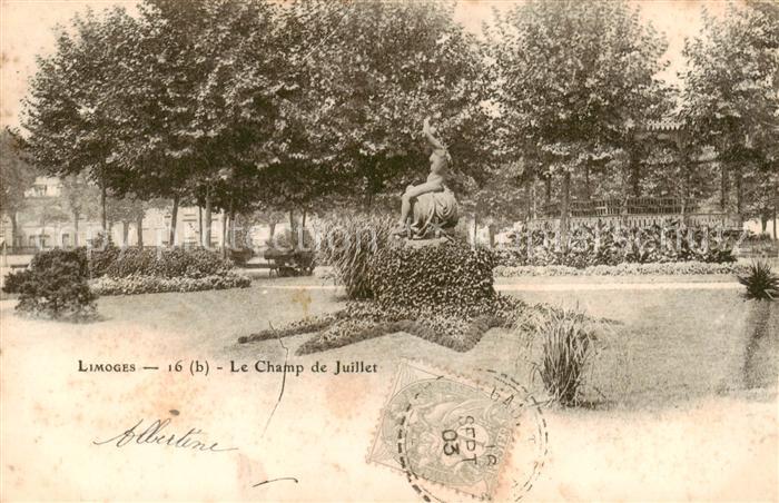 Limoges 87 Le Champ de Juillet