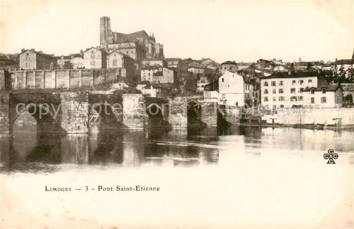 Limoges 87 Pont Saint Etienne