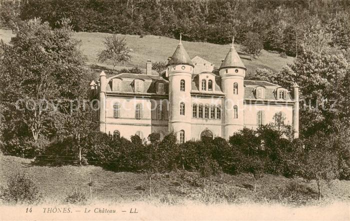 Thones 74 Haute-Savoie Chateau Schloss